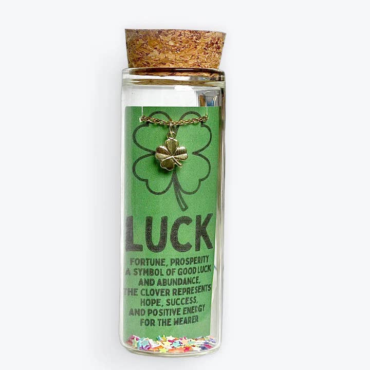 Collier Trèfle en Or – Bijoux Porte-Bonheur Saint Patrick pour la vente par L Rae Charm