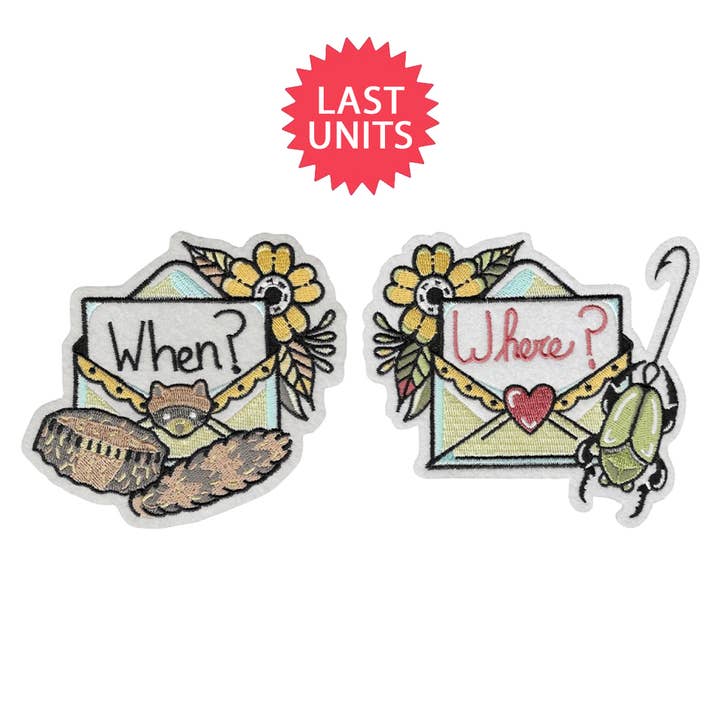 When Where Suzy, Sam Two Patch créé par La Barbuda pour la vente par La Barbuda - No U.S. custom fees