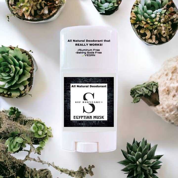 SÄ€F Body Care - Wholesale Deodorant - Unisex - Egyptian Musk Natural Deodorant, Aluminum Free, Vegan7