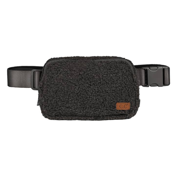 Truly Contagious - Wholesale Belt Bag - Women's - CC Sherpa Unisex Belt Bag Fanny Pack BGS00575