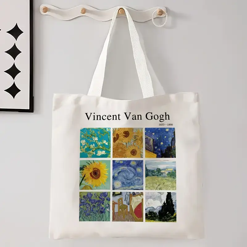 Magnifique Hearts - Vendita all'ingrosso Borsa tote - Donna - Borsa Artistica Vincent Van Gogh – Poliestere, 15"4