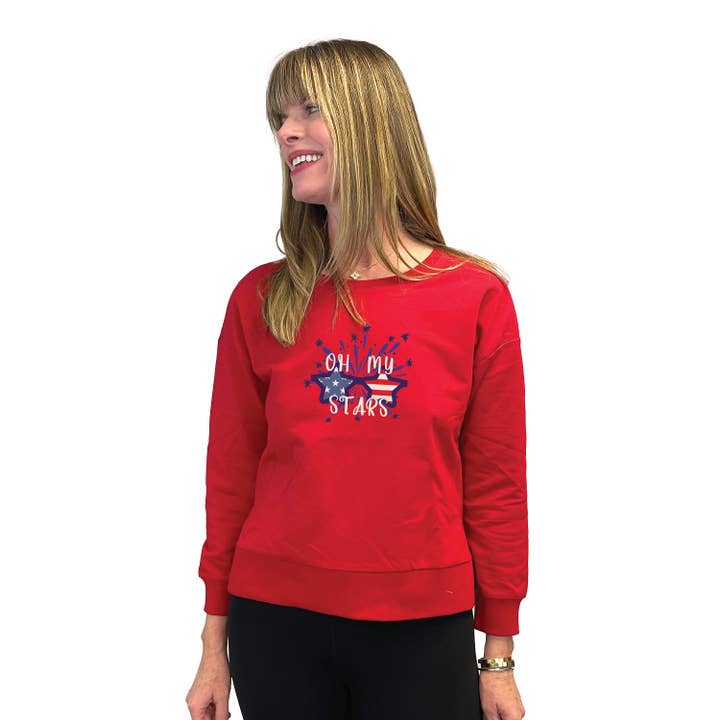 Oh My Stars Boxy Crew for wholesale by MCCC Sportswear