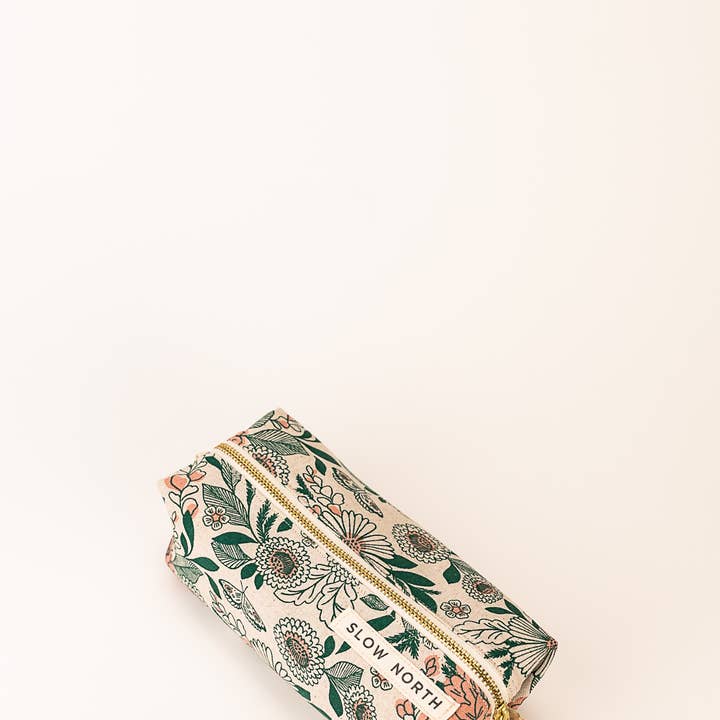 Slow North - Wholesale Makeup/Cosmetic Bag - Travel Pouch - Hidden Falls
