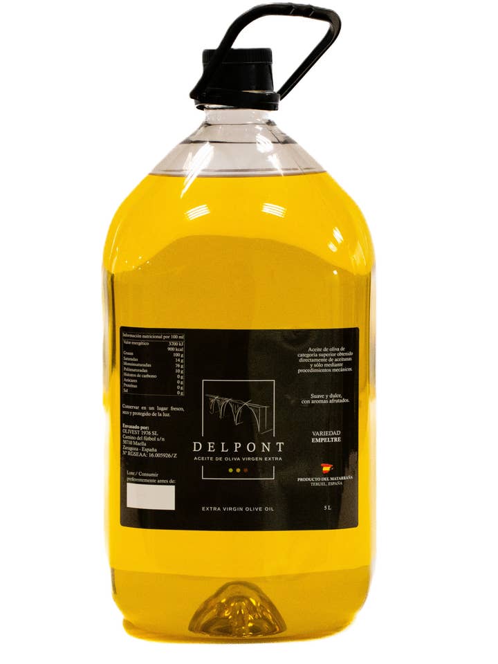 Empeltre Delpont EVOO Gourmet Extra Virgin Olive Oil for wholesale by Olivest 1976 S.L.