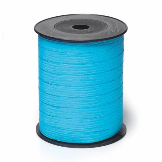 Paperlook - Nastro arricciato, blu, 10 mm x 250 m per la vendita all'ingrosso da parte di Mini Art Products