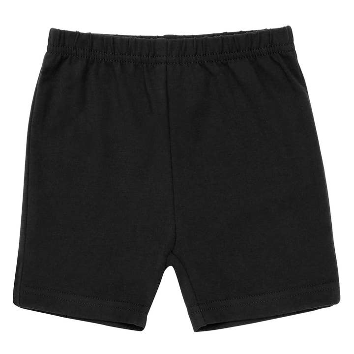 Black | Kids Legging Shorts for wholesale by Jan & Jul