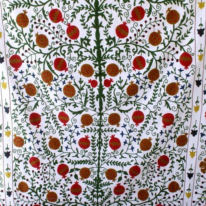 GYPSY STUDIO - Wholesale Throw blanket - Handmade Embroidery Suzani Bedsheet Bed Decor Suzani Throw1