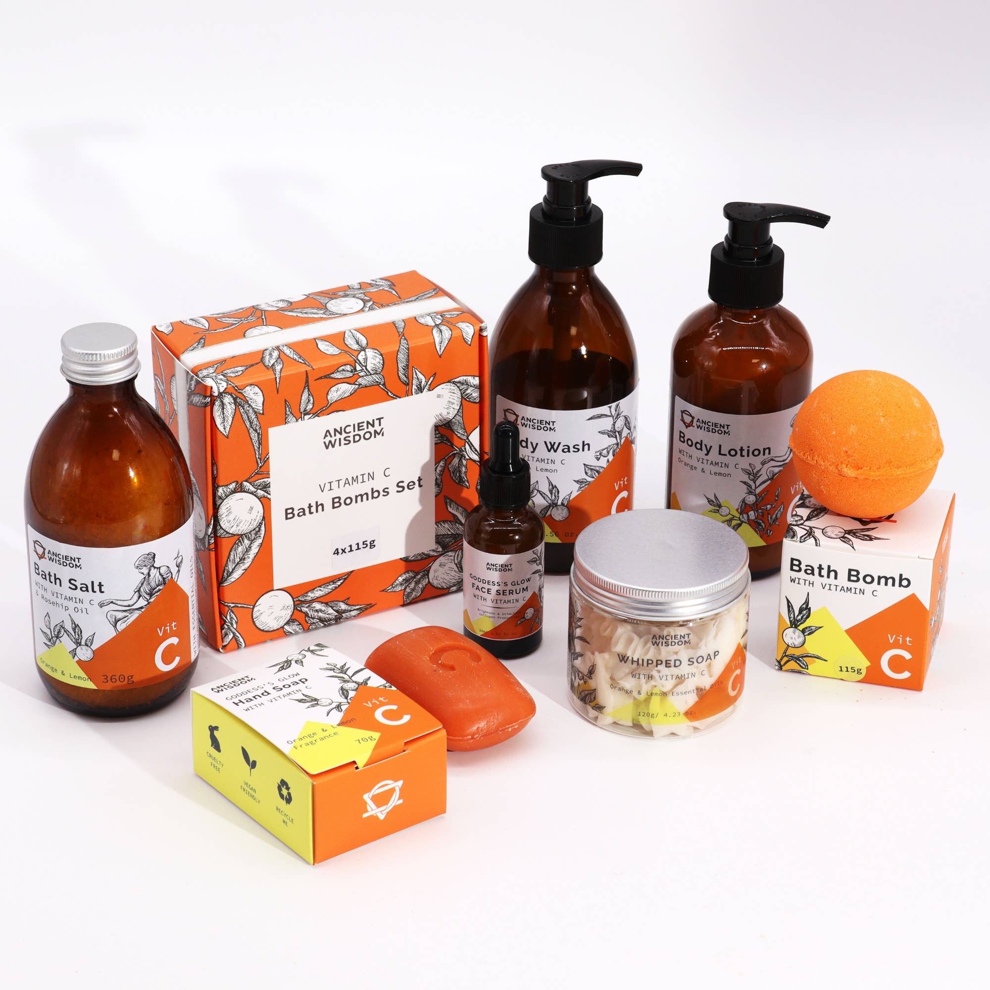 AW Artisan - Wholesale Hand Soap/Wash - 4x Hand Soap with Vitamin C and Essential Oils3