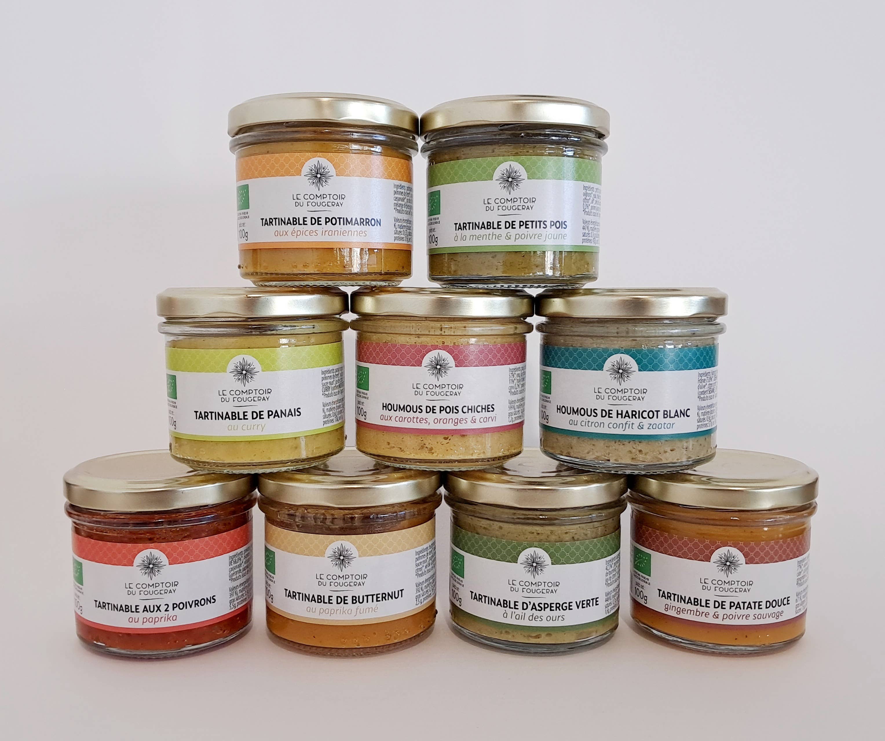 LE MOTTAY GOURMAND - Wholesale Canned Vegetables - Organic green asparagus spread with wild garlic 100g2