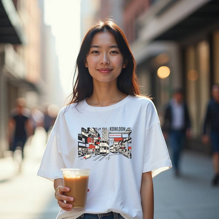 Kowloon City Lines – Urban Tramway Tee for wholesale by GoboxPrintCo