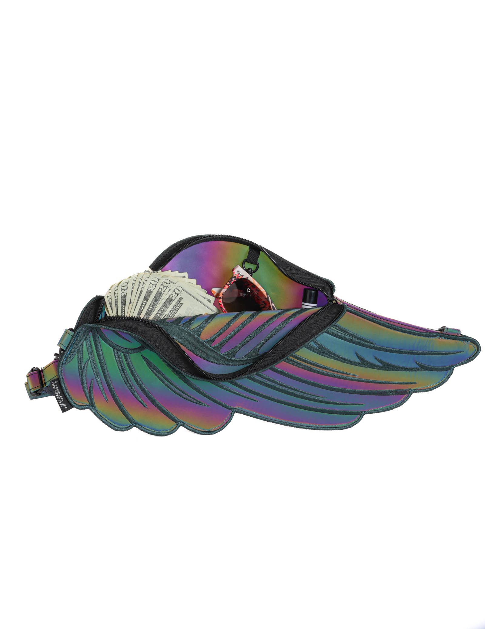 Fydelity - Venta al por mayor Mochila - Mujer - 81039: Carcaj o bolso de mano | WINGS Reflective Rainbow4