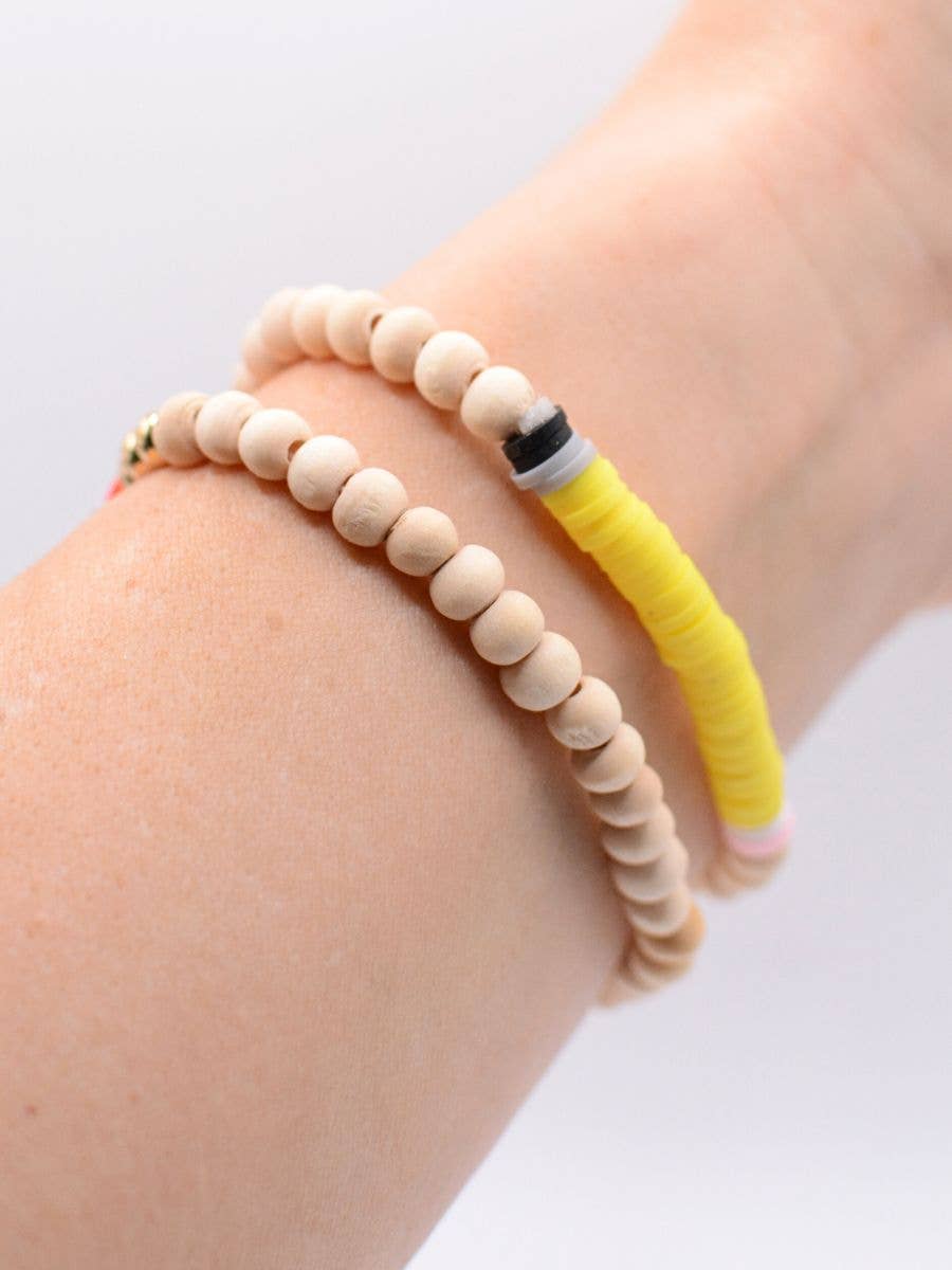 Two and Crew - Faith Based Jewelry & Gifts - Wholesale Beaded Bracelet - Wood Beaded TEACH Bracelet Set – Teacher Appreciation Gift2