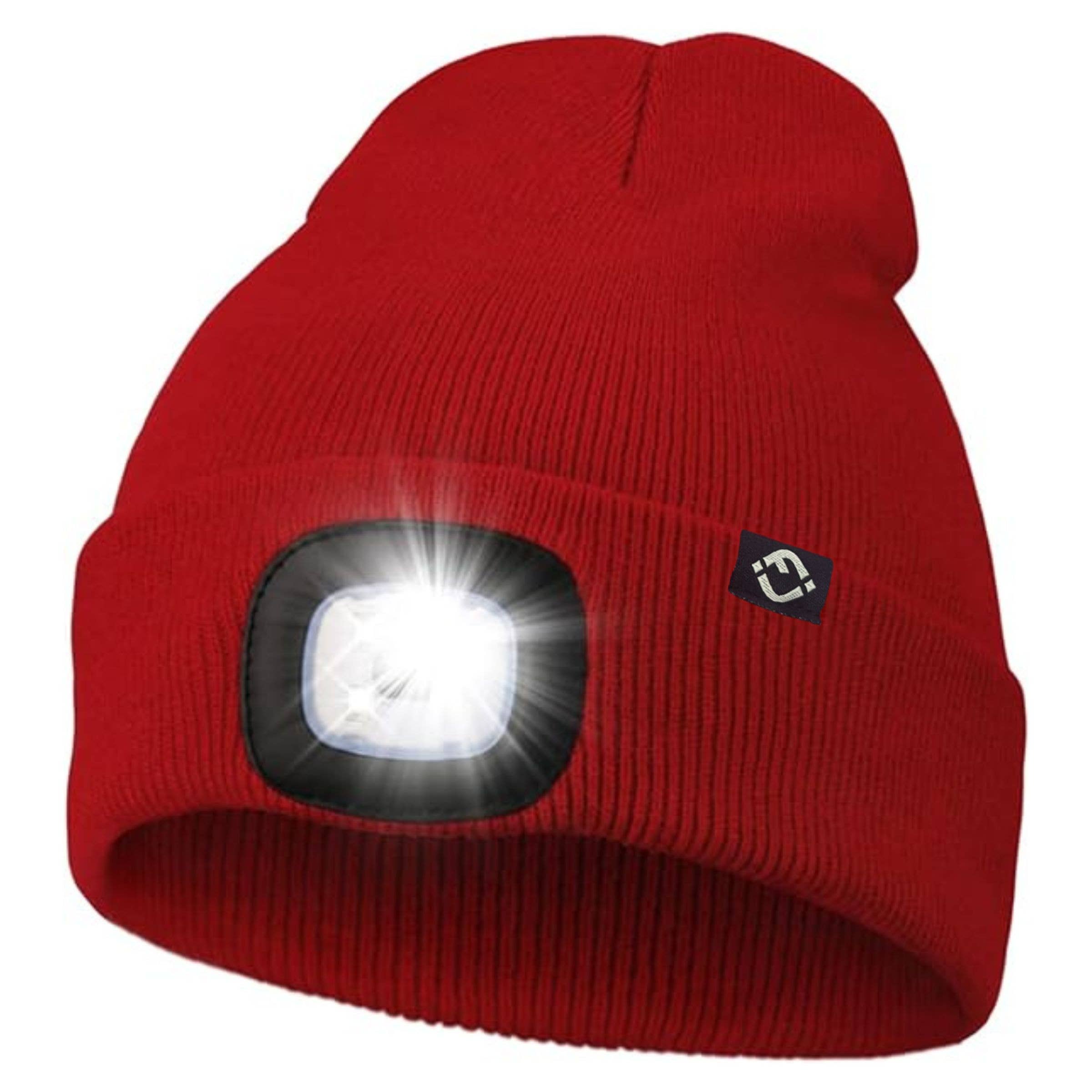 Funky Junque - Wholesale Beanie - Unisex - LED Light Rechargeable Headlamp Beanie1