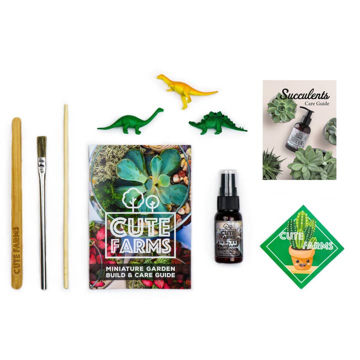 Cute Farms - Wholesale DIY Craft Kit - Large Terrarium Kit
