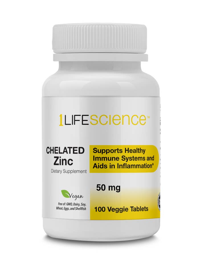 Zinc 50mg 100 Tab for wholesale by 1 Life Science