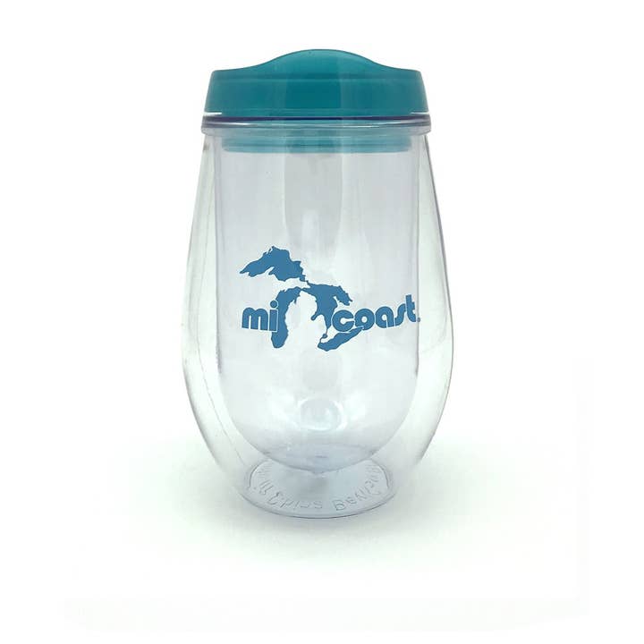 Mi Coast Acrylic Wine Glass for wholesale by MI Coast