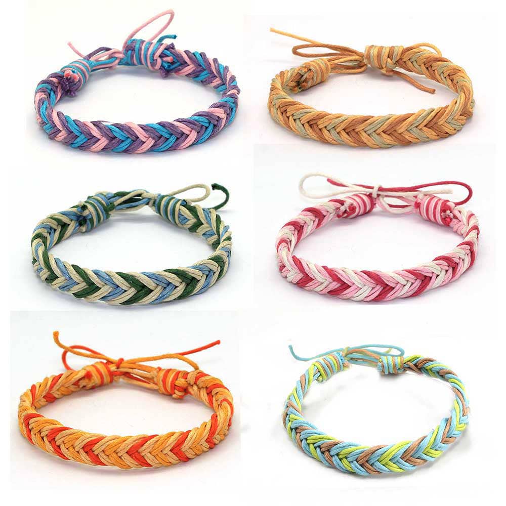 JOJO Geschenke - Wholesale Woven/Braided Bracelet - Friendship Bracelet Nature1
