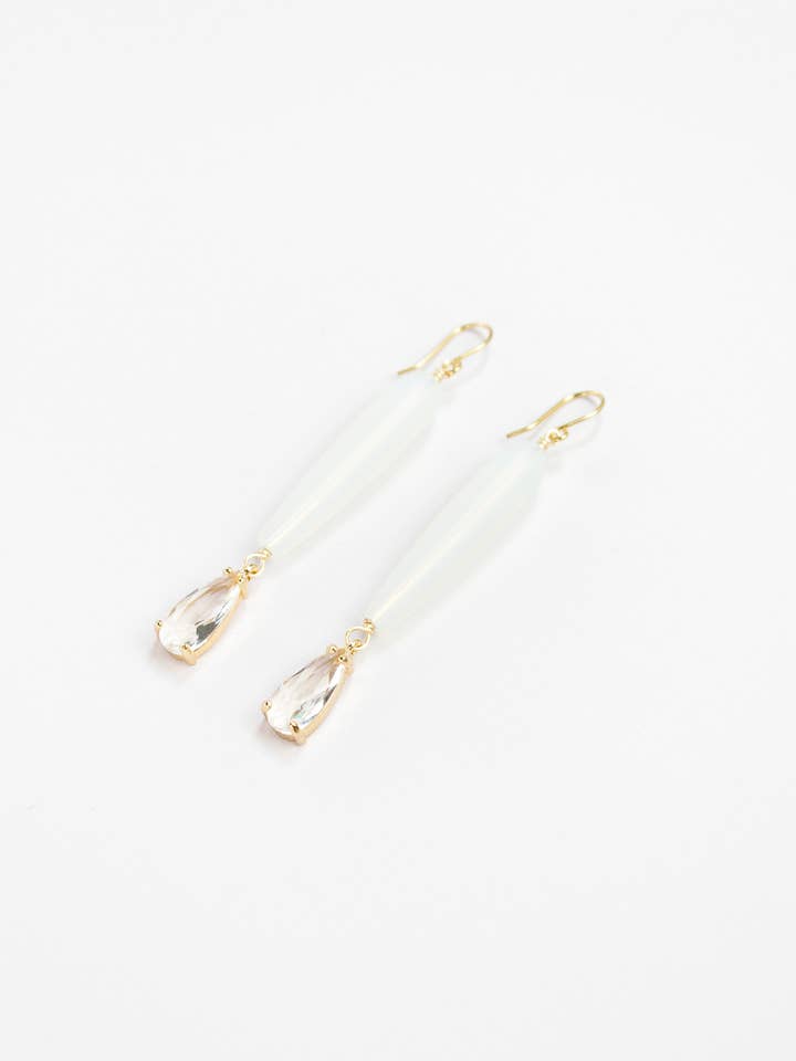 Brincos Seaglass Shimmer por atacado de Monsieur Pamplemousse