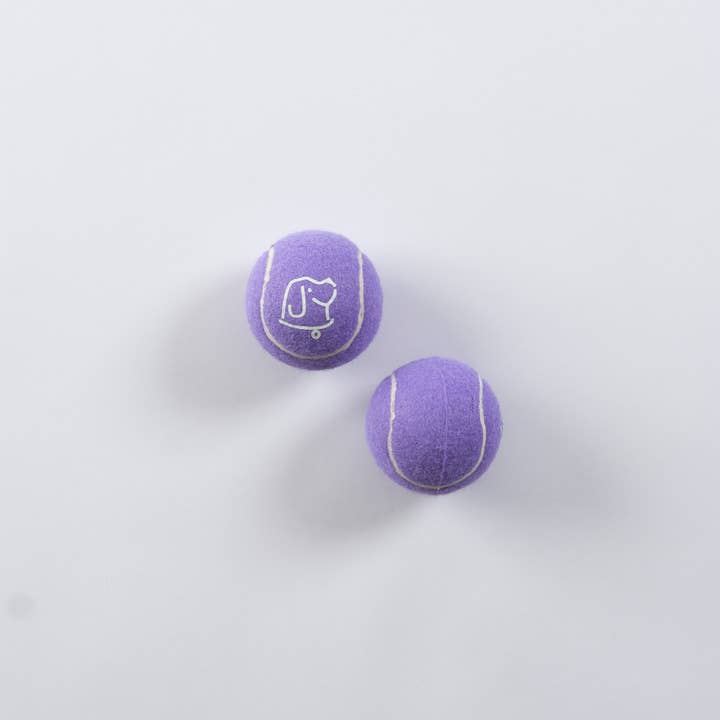 Bundle x Joy - Wholesale Pet Fetch Ball - Dog - Bundle x Joy Dog Purple Tennis Ball (Grade A)2