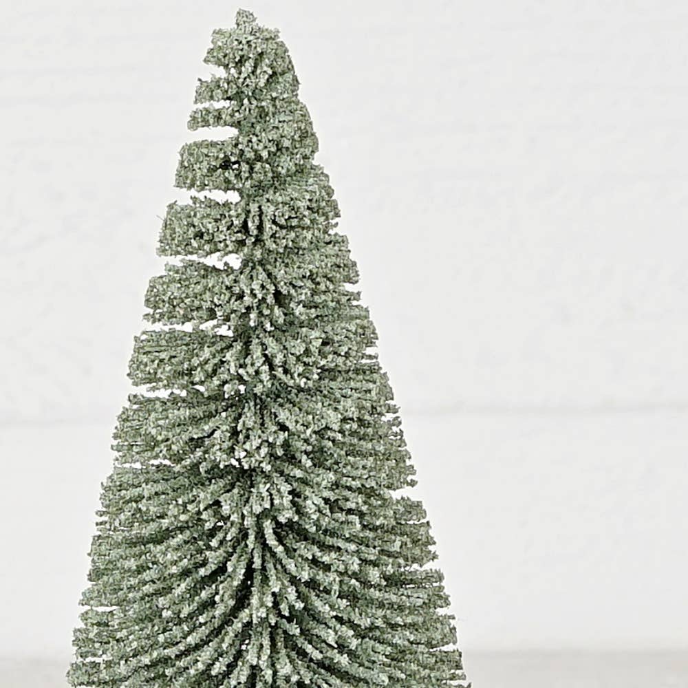 Holiday Depot Inc. - Wholesale Christmas Decoration - M32701-10inH Macaron theme bottle brush tree-Sage1