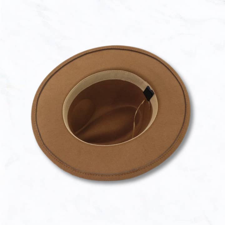 Suzie Q USA - Wholesale Fedora - Unisex - Flat Edge Felt Fedora Hat22