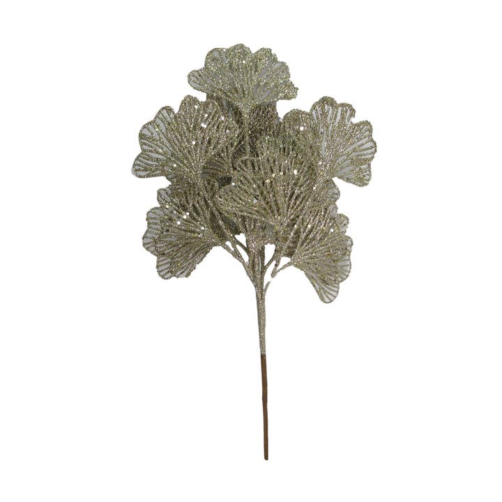 December Diamonds – wholesale Konstgjorda blommor – Guld Silver Glitter Lämna Plocka0