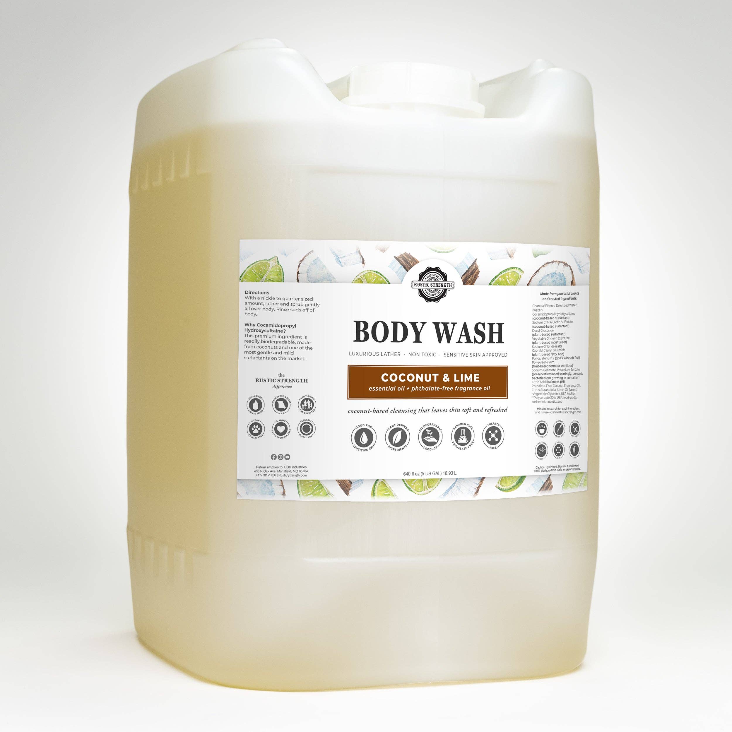 Rustic Strength - Wholesale Body Wash/Shower Gel - Body Wash7