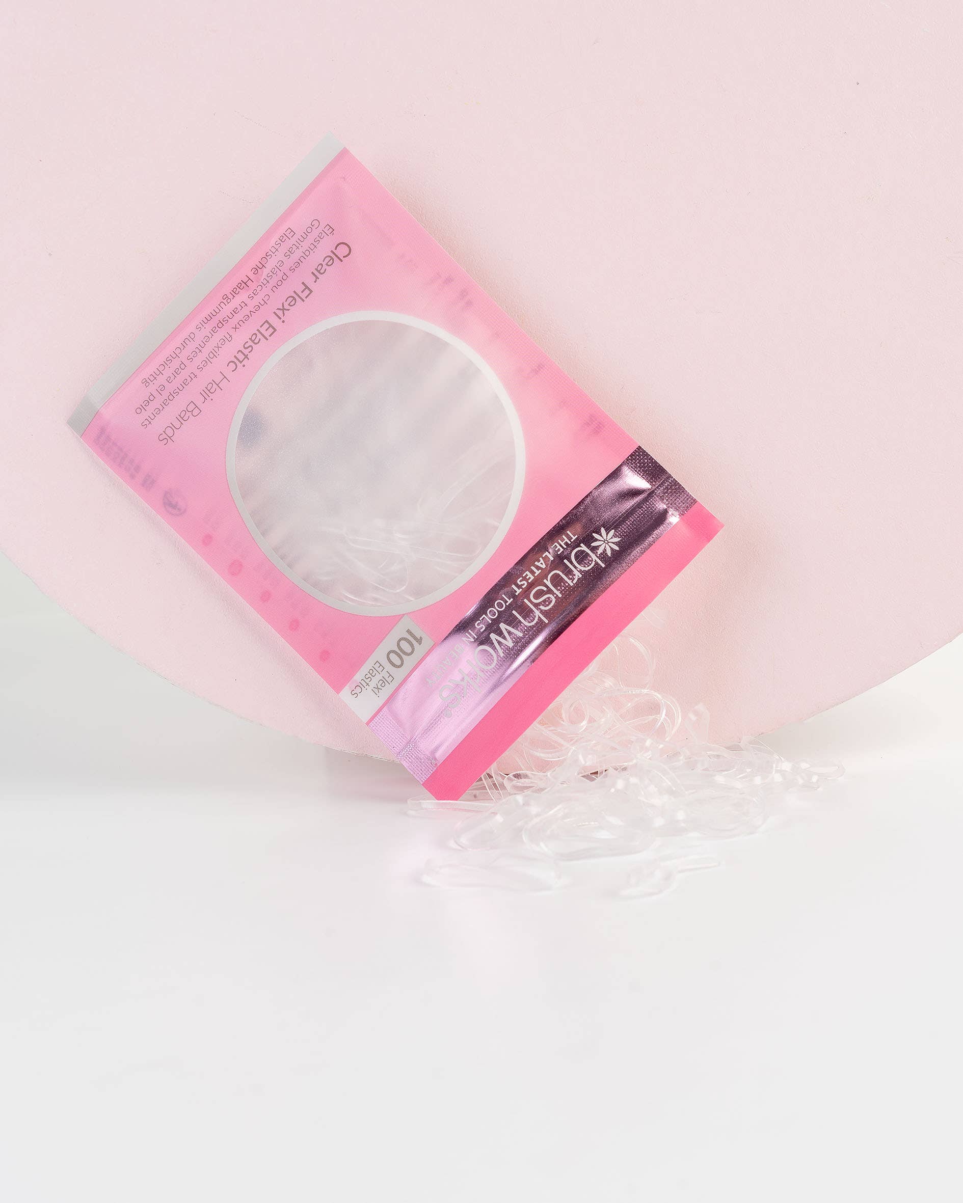 Soinvogue – wholesale Hair tie – Brushworks Black Flexi Elastic Hair Bands - 100 Pieces
4