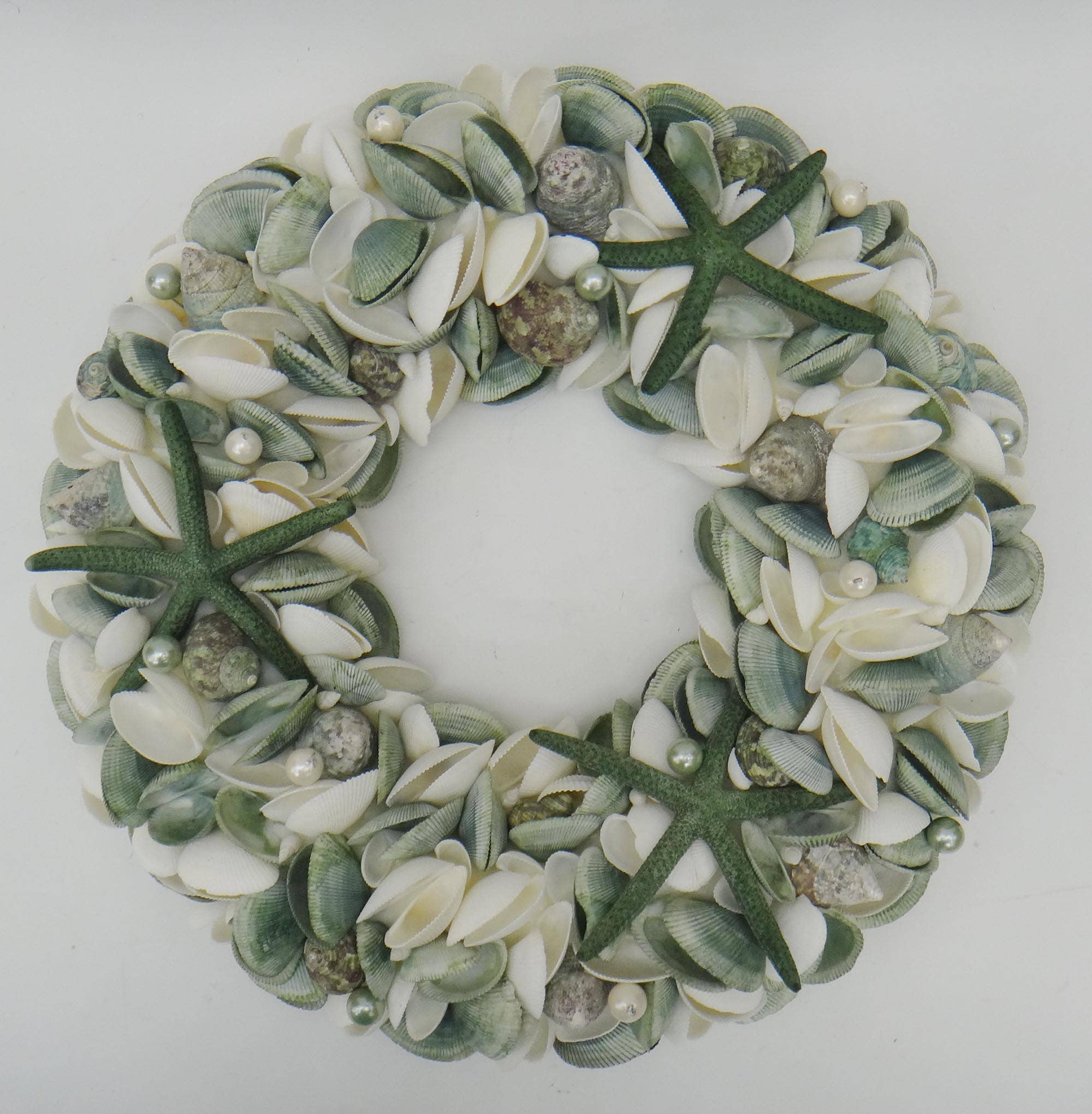 Galt International Company - Vente Couronne - Couronne de coquillages côtière - 45 cm de diamètre12