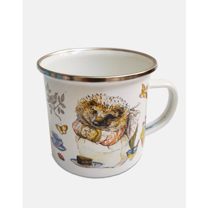 Robert Frederick Ltd - Wholesale Coffee Mug - Beatrix Potter's Mrs Tiggy-Winkle Enamel Mug1
