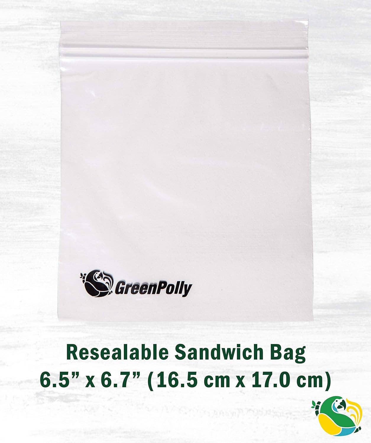 BioBag America Inc - Wholesale Food storage wrap/bag - 100% Renewed Resealable Sandwich Bags, 175 Count (20 Cases)6