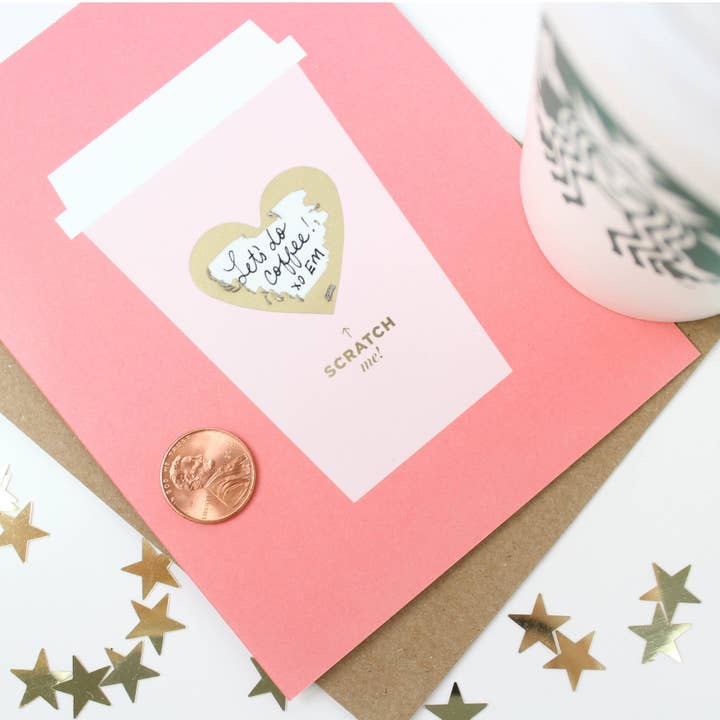 Inklings Paperie – Engroshandel Kærlighedskort – Skrabekort - Coffee Love