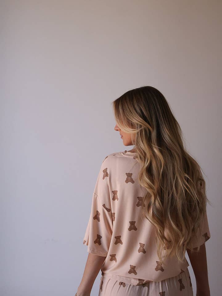 Forever French Baby - Wholesale Lounge Set - Women's - Women's Boxy Tee Lounge Set | Lottie2