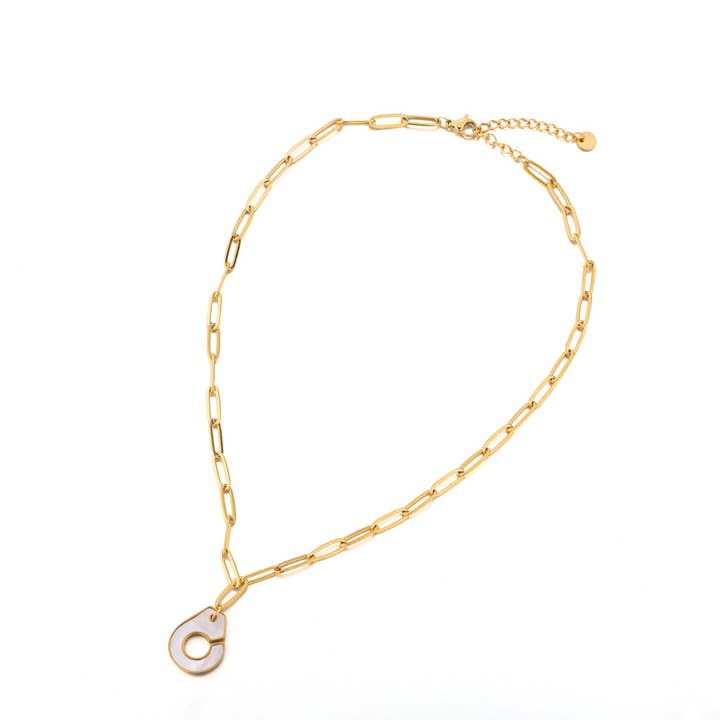 Cuff Paper Link Chain ✦ CN-0077 for wholesale by Simply Jewels