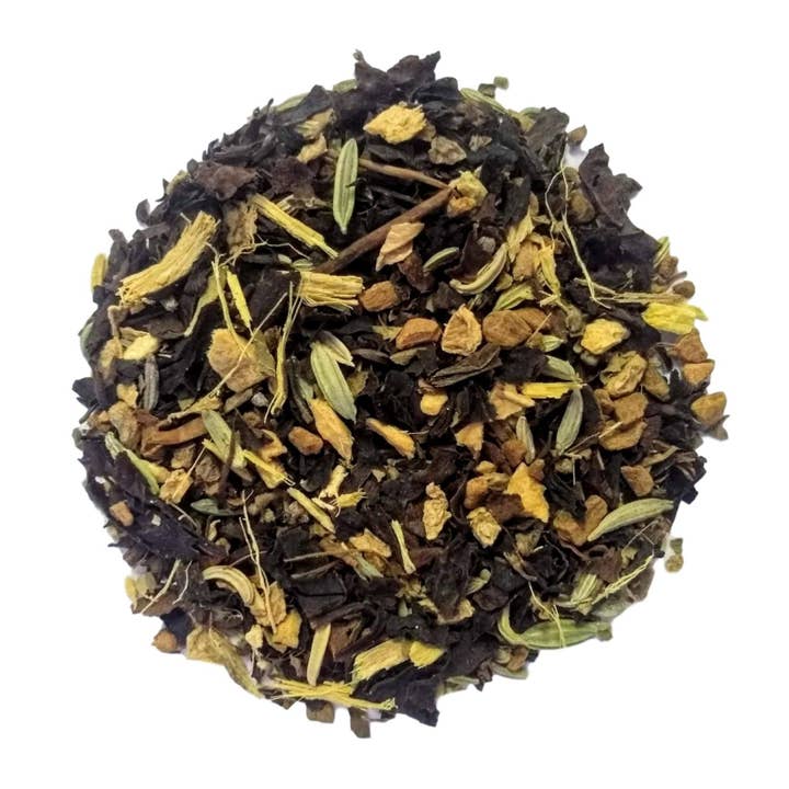 ModestMix Teas - Wholesale Loose Tea - Chai Fucking Harder: caffeinated chai loose leaf tea blend