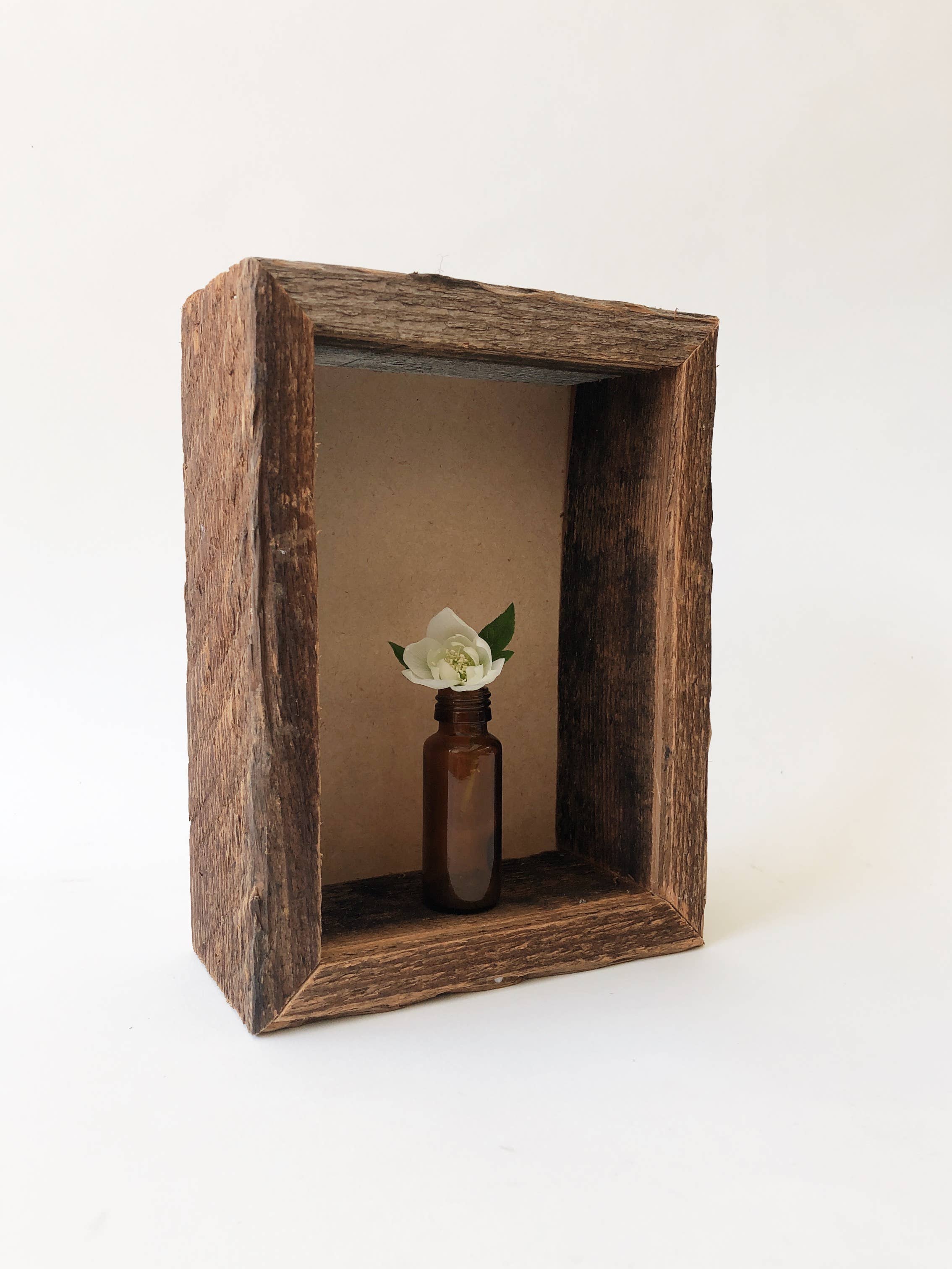 Alibi Interiors - Wholesale Picture Frame - Reclaimed Wood Shadow Box Picture Frame 5x71