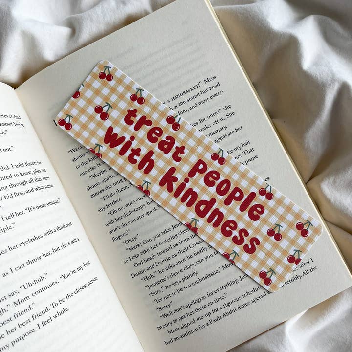 Fleurs on Sunday – wholesale Bookmark – Treat People With Kindness Bookmark