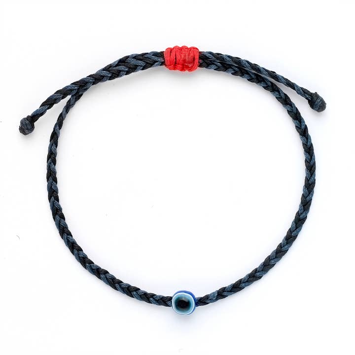 Tato Evil Eye Braided Bracelet for wholesale by OIYA