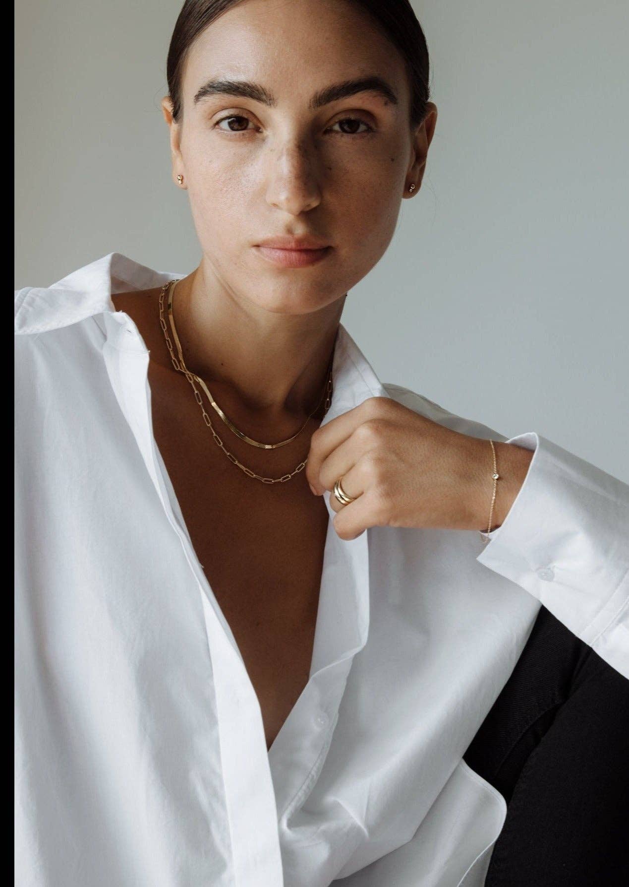 Kinn – wholesale Smycken - Herr – Solitaire runt diamantarmband6