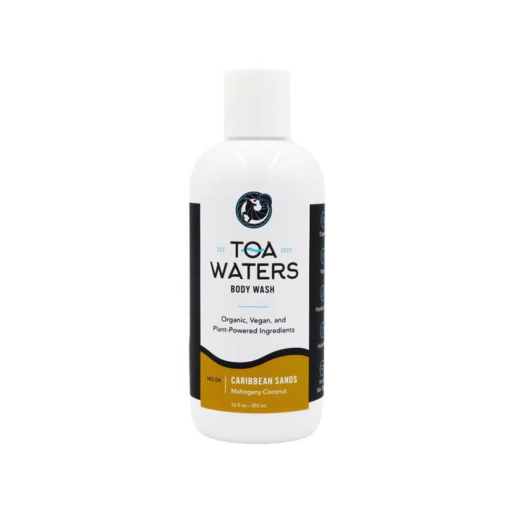 TOA Waters - Wholesale Body Wash/Shower Gel - Caribbean Sands Body Wash - Mahogany Coconut