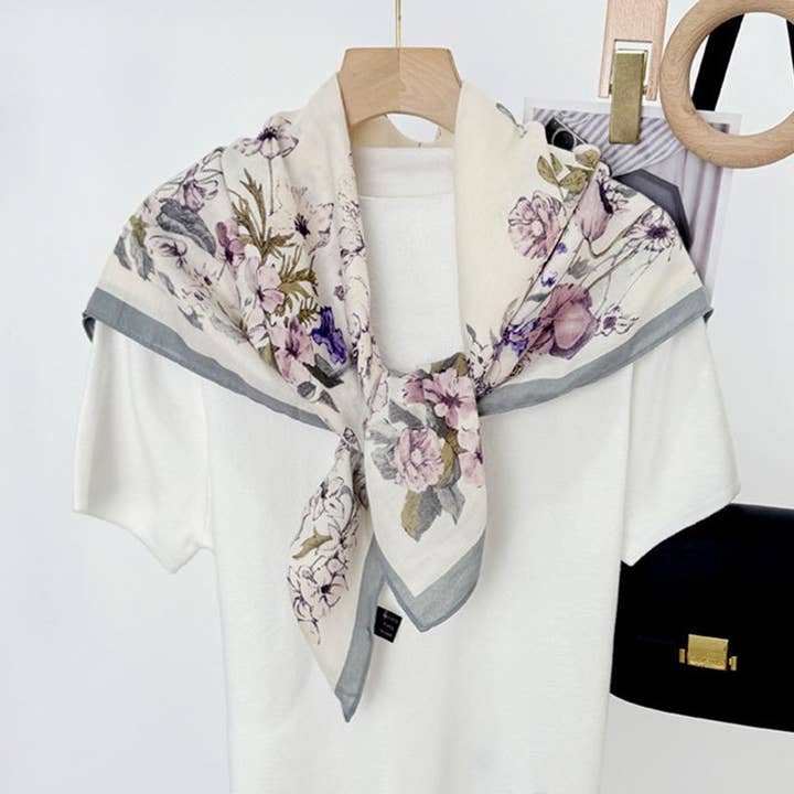 PRINTED NECK PROTECTION SCARF SHAWL_CWASC2591 for wholesale by DOUBLJU