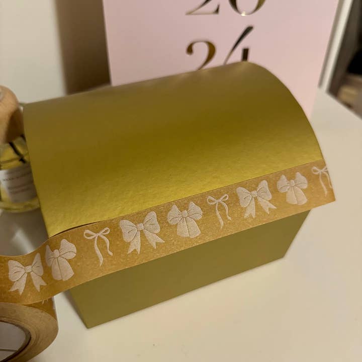 &Keep - Vendita all'ingrosso Nastri adesivi - Nastro di carta biodegradabile &Keep con fiocchi 24 mm x 50 m1