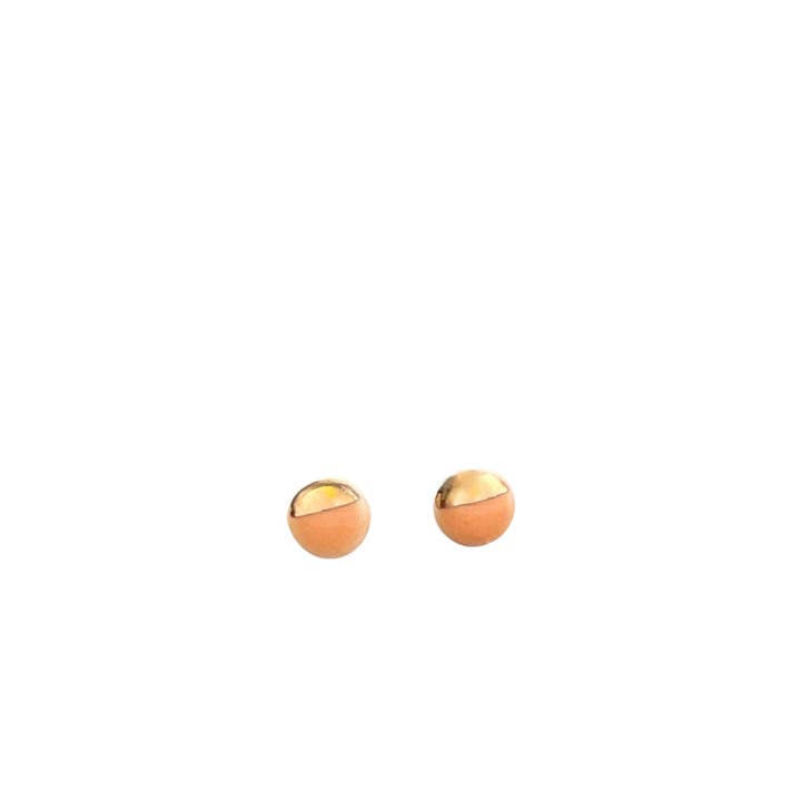 ZOE COMINGS – wholesale Solitärörhängen – Små Pebble Studs4