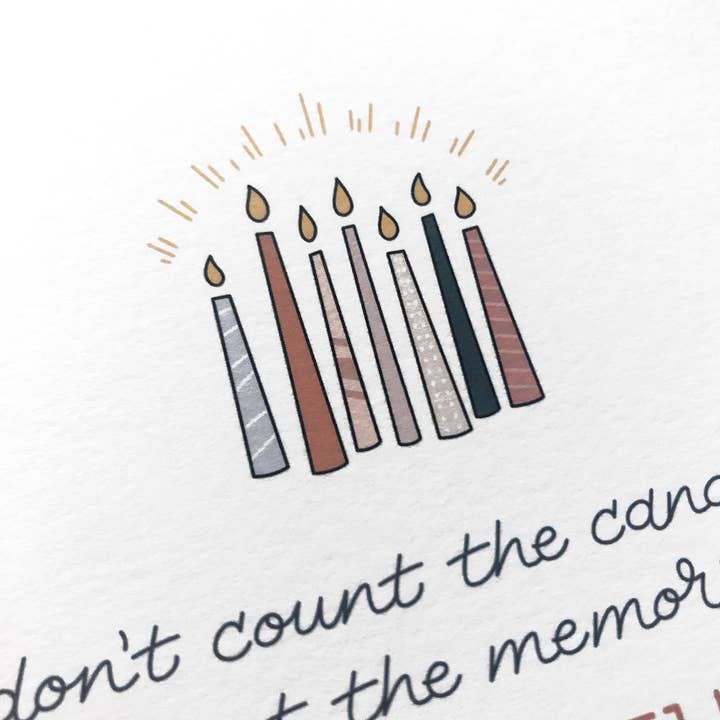Inkwood Co - Wholesale Birthday Card - Sentimental Birthday Greeting Card