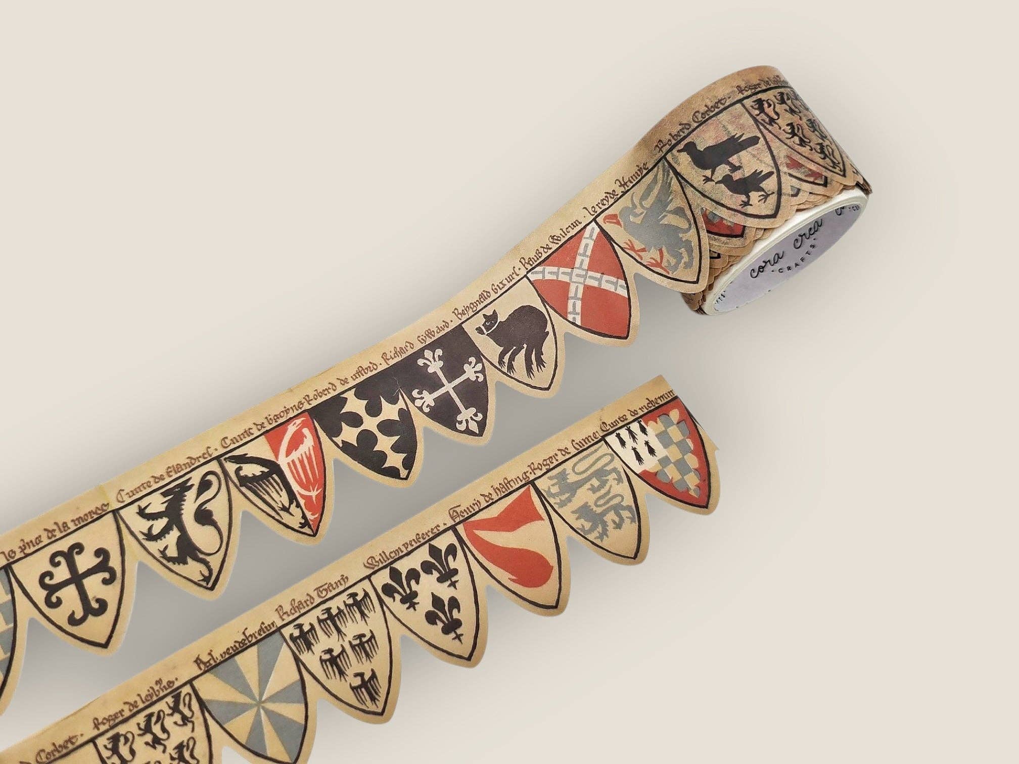 CoraCreaCrafts - Wholesale Washi Tape - Roll of Arms Cutout Tape0