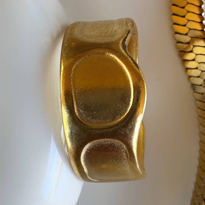 Lenny Gold Ring for wholesale by MOOD