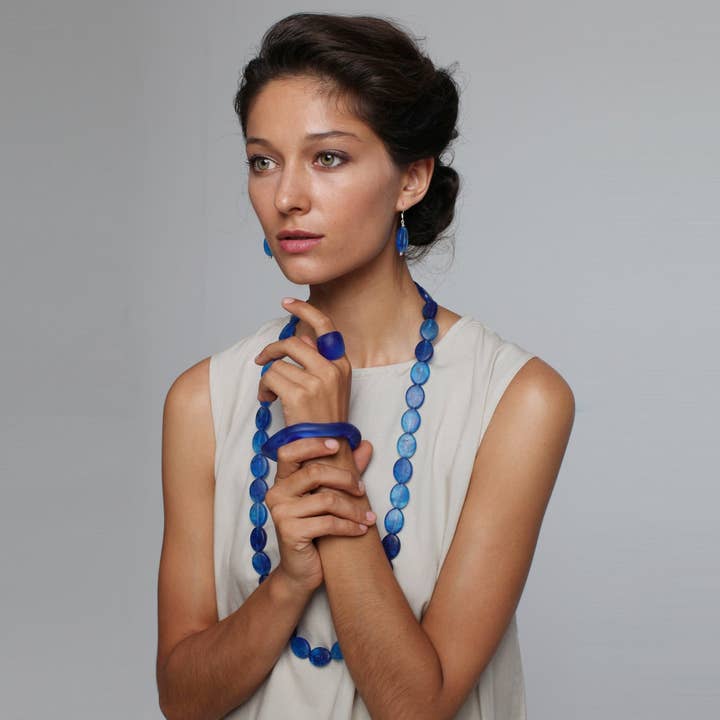 Frida Resin Bangle for wholesale by Polka Luka