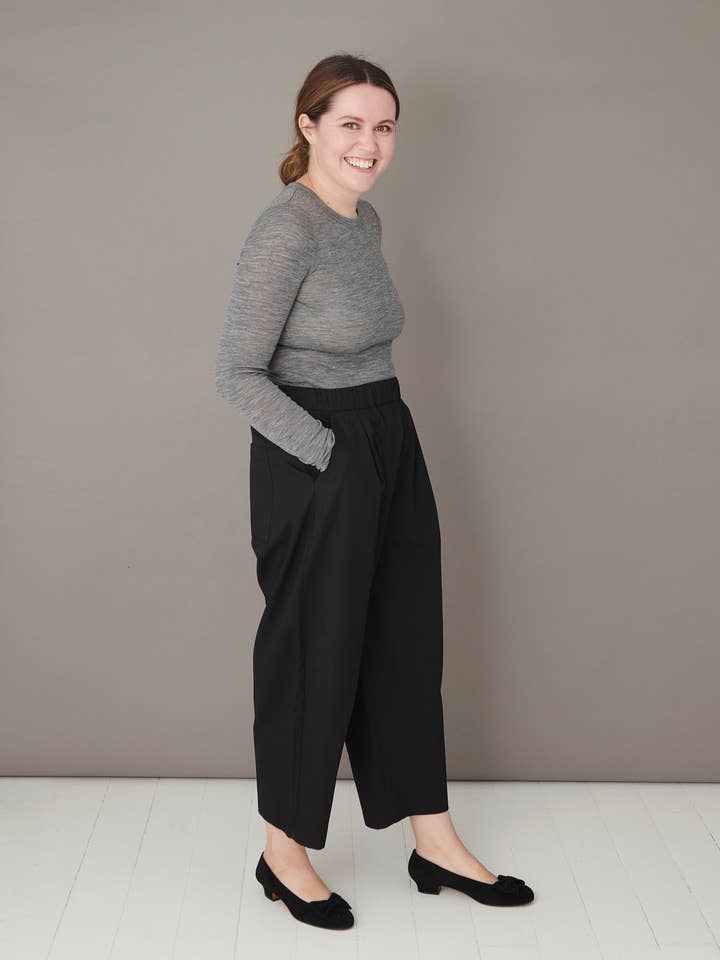 Culottes - Black for wholesale by The Natty