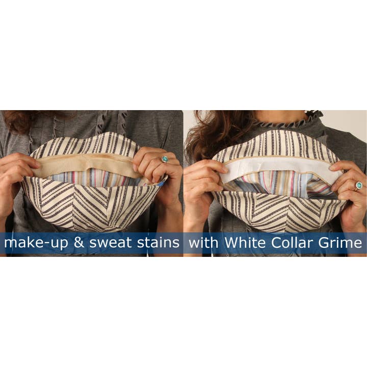 Fashion First Aid – Engroshandel Håndværk forsyninger – Hvid krave Grime: ORIGINAL Engangs Hat & Collar Beskyt4