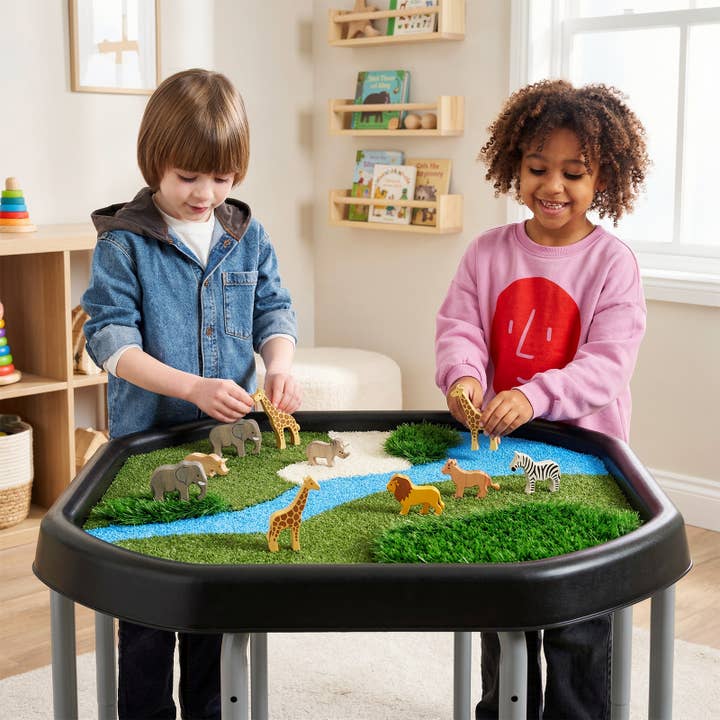 3D Grass Habitat Tuff Tray Play Mat for wholesale by MEKA